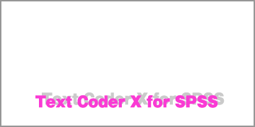 Text Coder X for SPSS